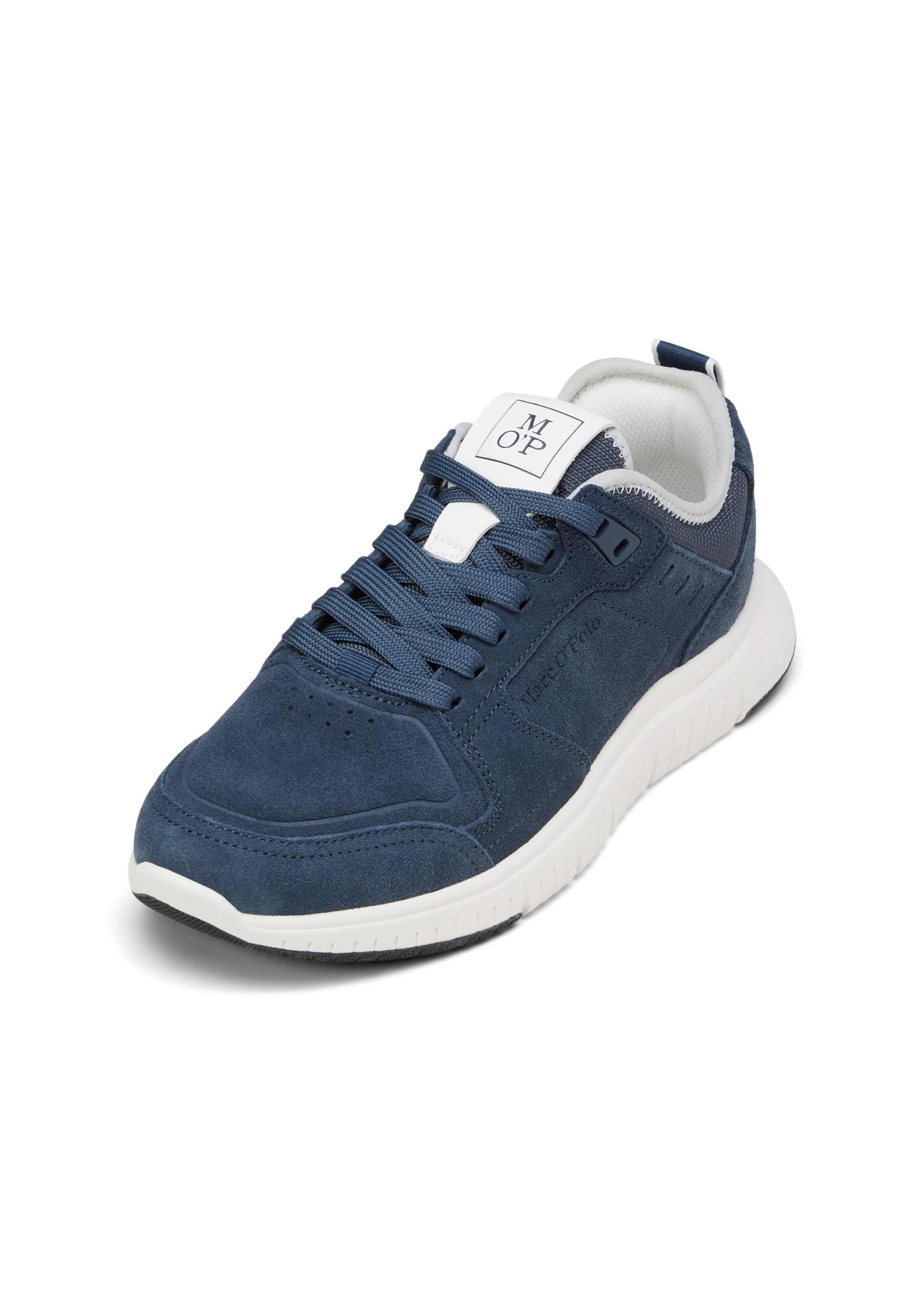 Baskets basses 'Niclas' Marc O'Polo en bleu : devant