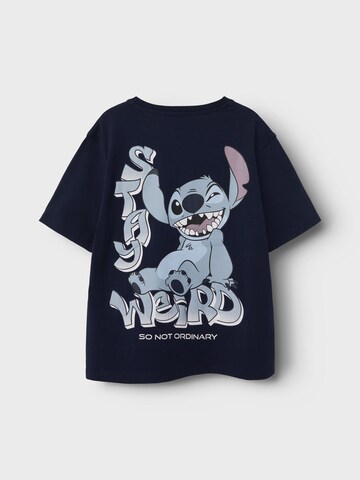 NAME IT - Camiseta 'Stitch' en azul