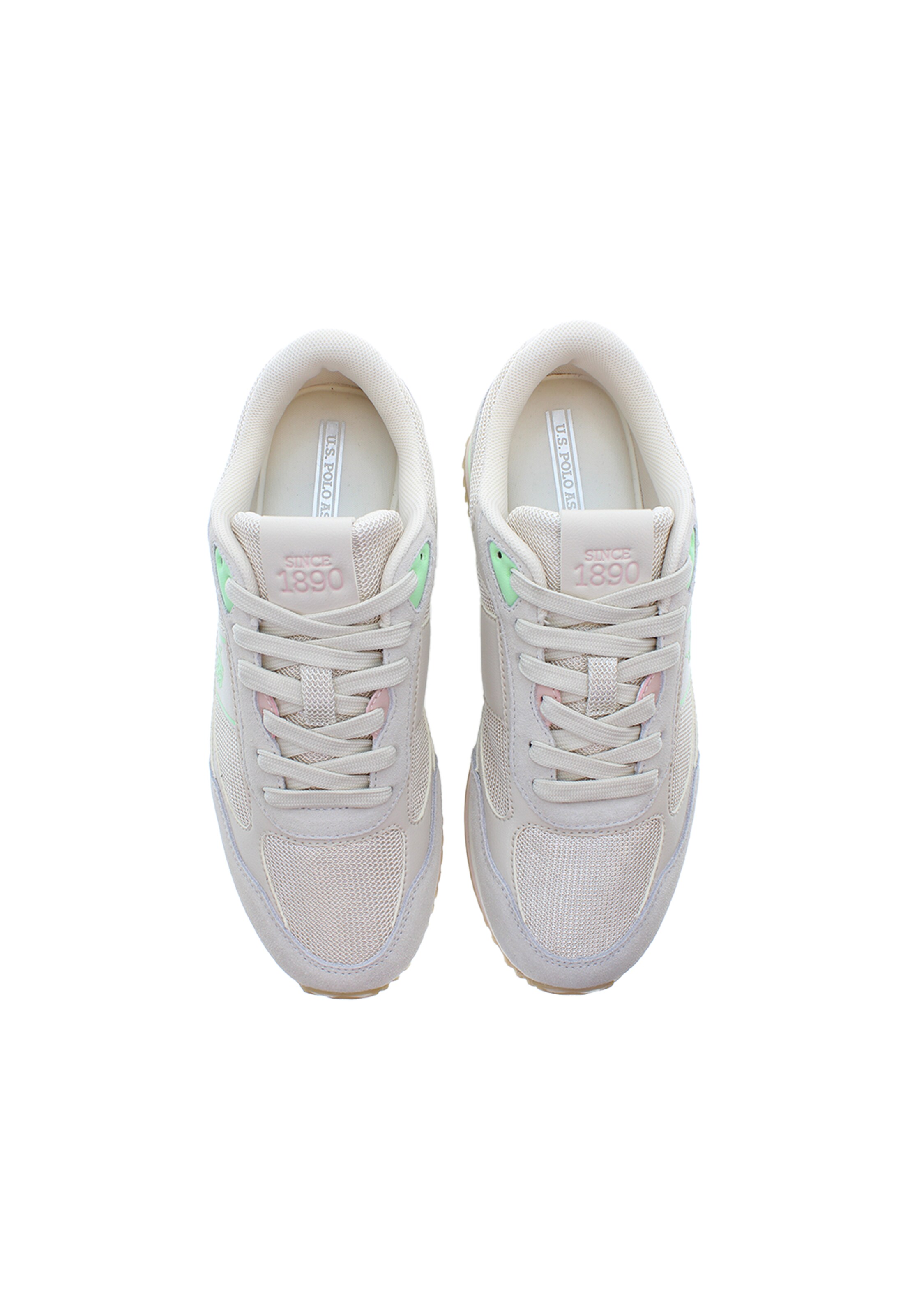 U.S. POLO ASSN. Sneakers laag in Beige