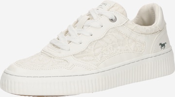 Sneaker bassa di MUSTANG in bianco: frontale
