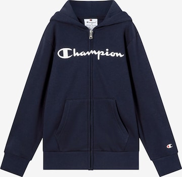 Veste de survêtement Champion Authentic Athletic Apparel en bleu : devant