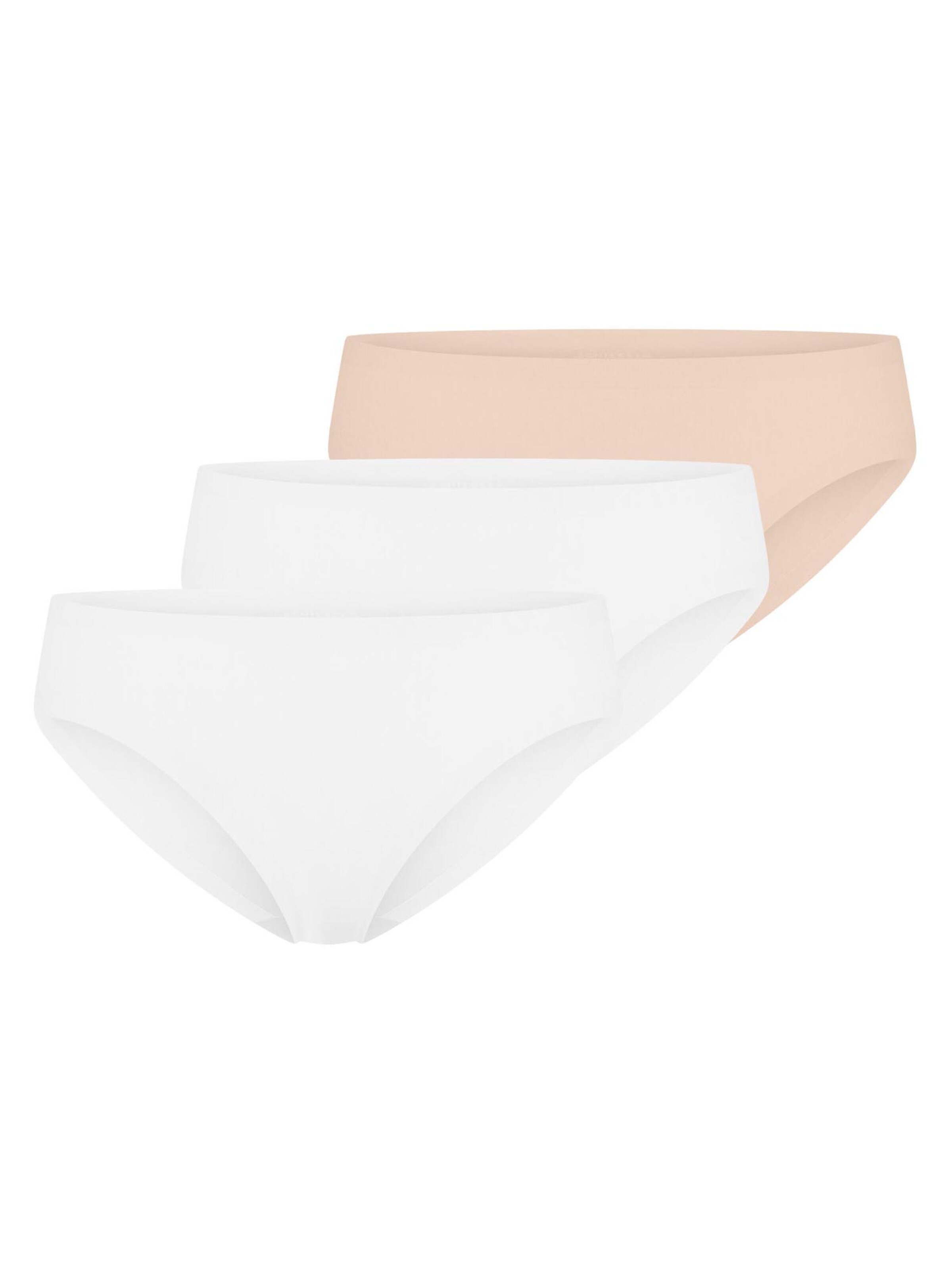 SCHIESSER Boyshorts 'Invisible Light' in Beige: front