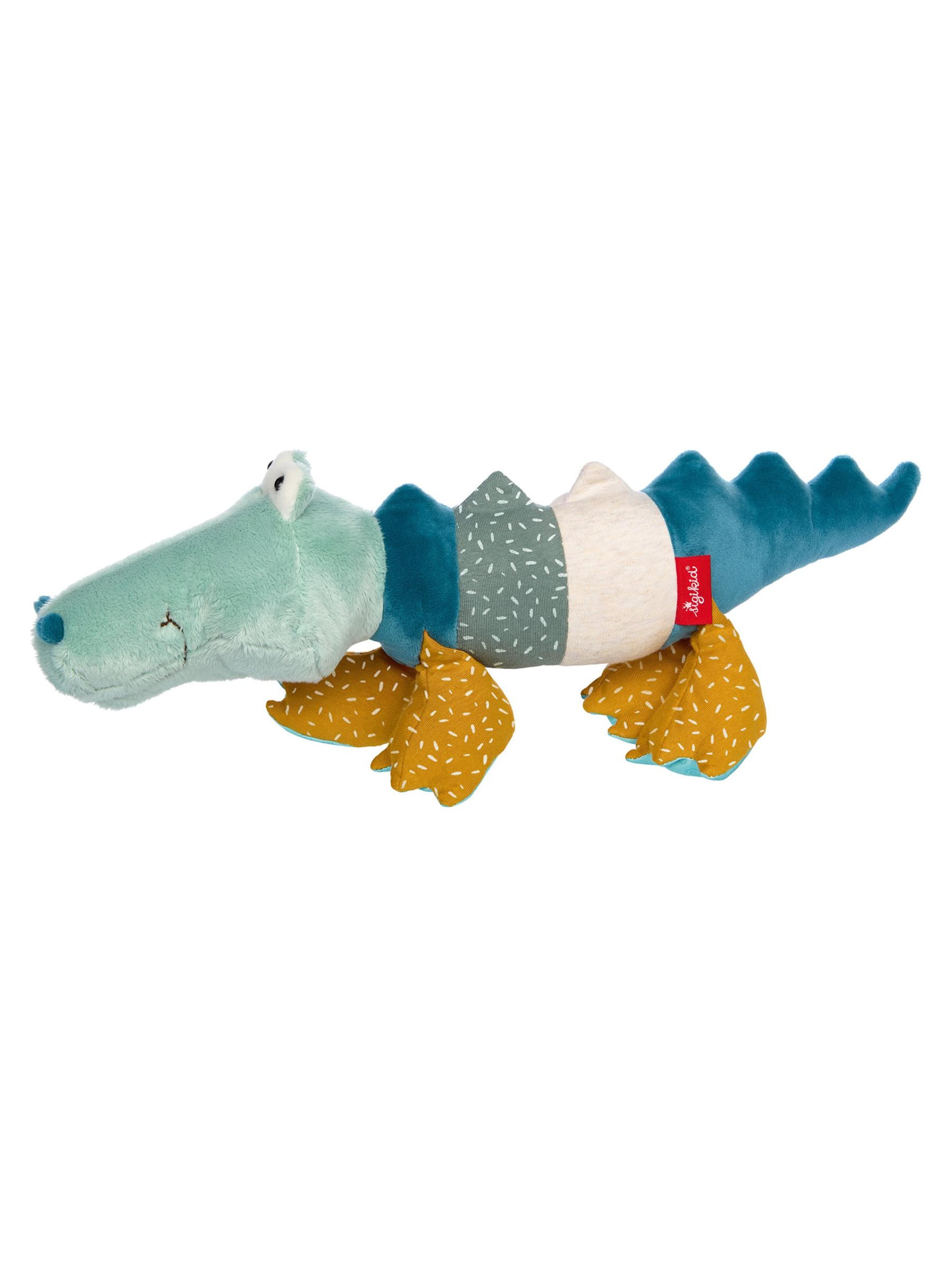 SIGIKID Kuscheltiere 'Krokodil Patchwork Sweety'‌‌‌‌‌‌ in Mischfarben: Vorderseite