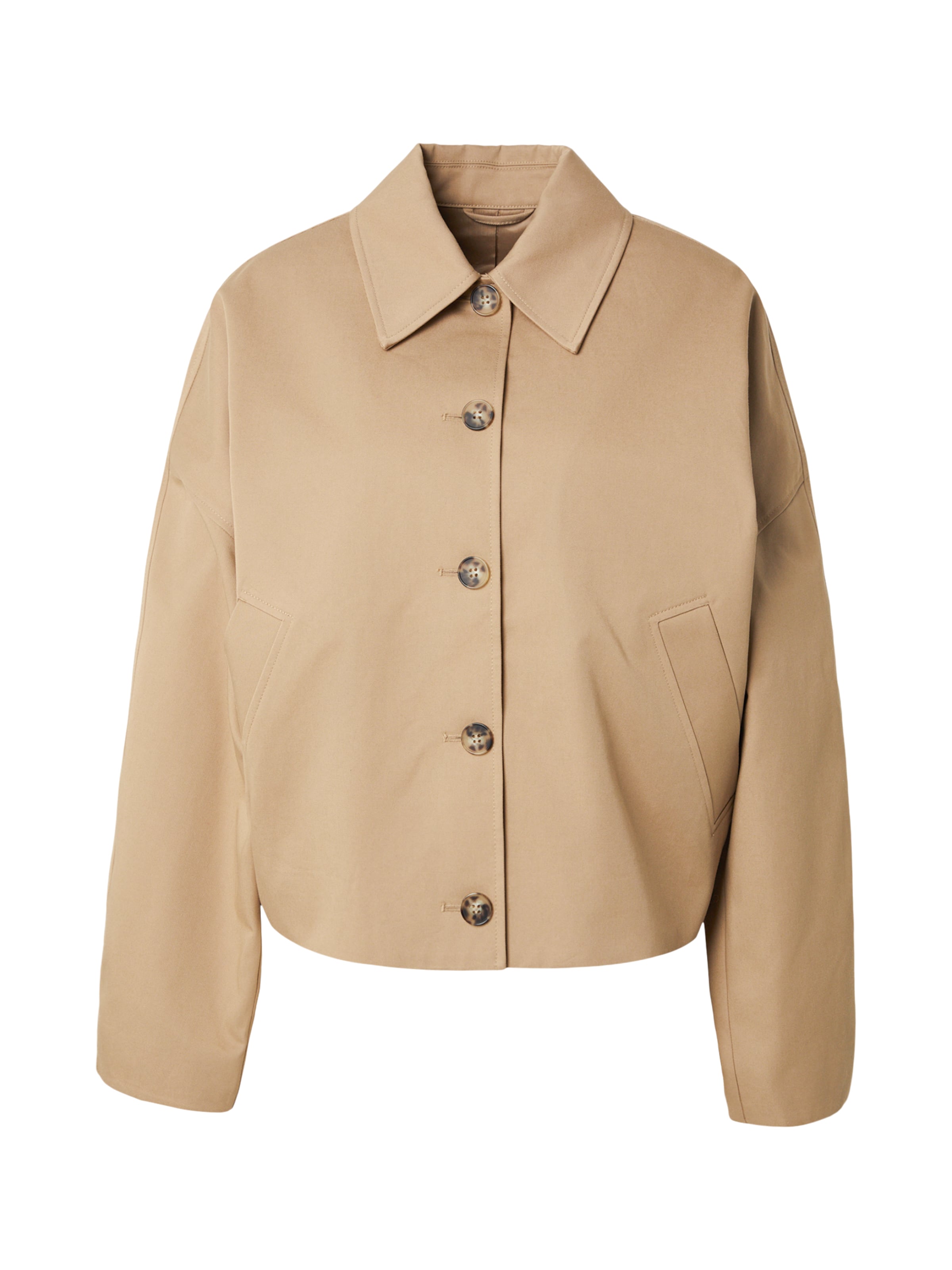 & Other Stories Prechodná bunda - Béžová: predná strana