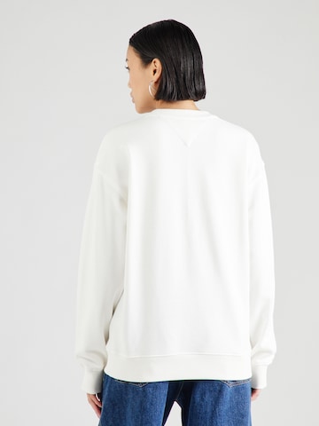 Sweat-shirt Tommy Jeans en blanc