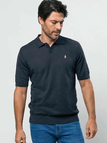 MCS Regular Fit Polo shirt ' Karlo ' in Blau: Vorderseite