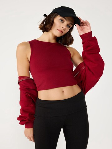 No Matter What Top in Schwarz