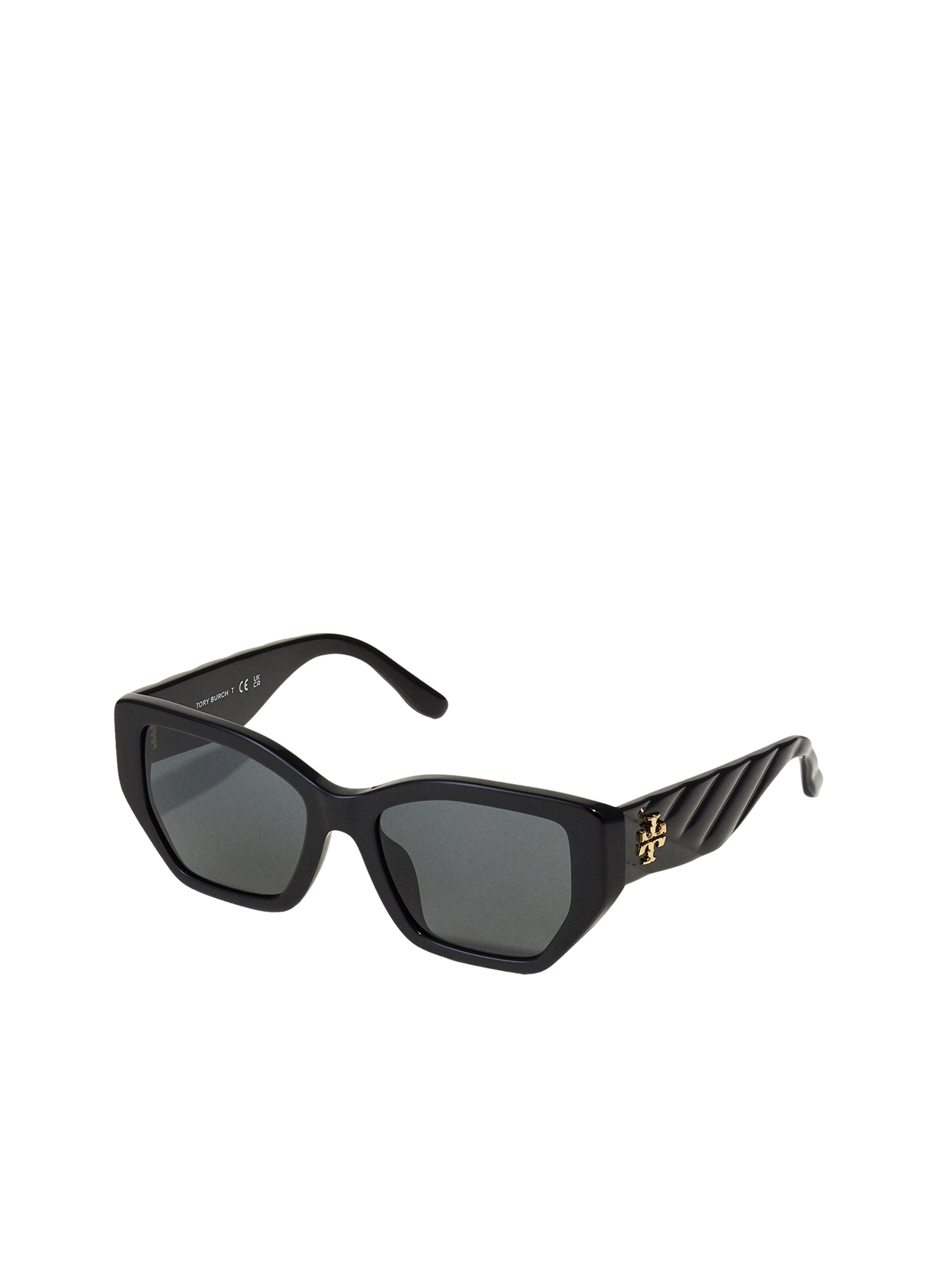 Tory Burch - Óculos de sol '0TY7187U' em preto: frente