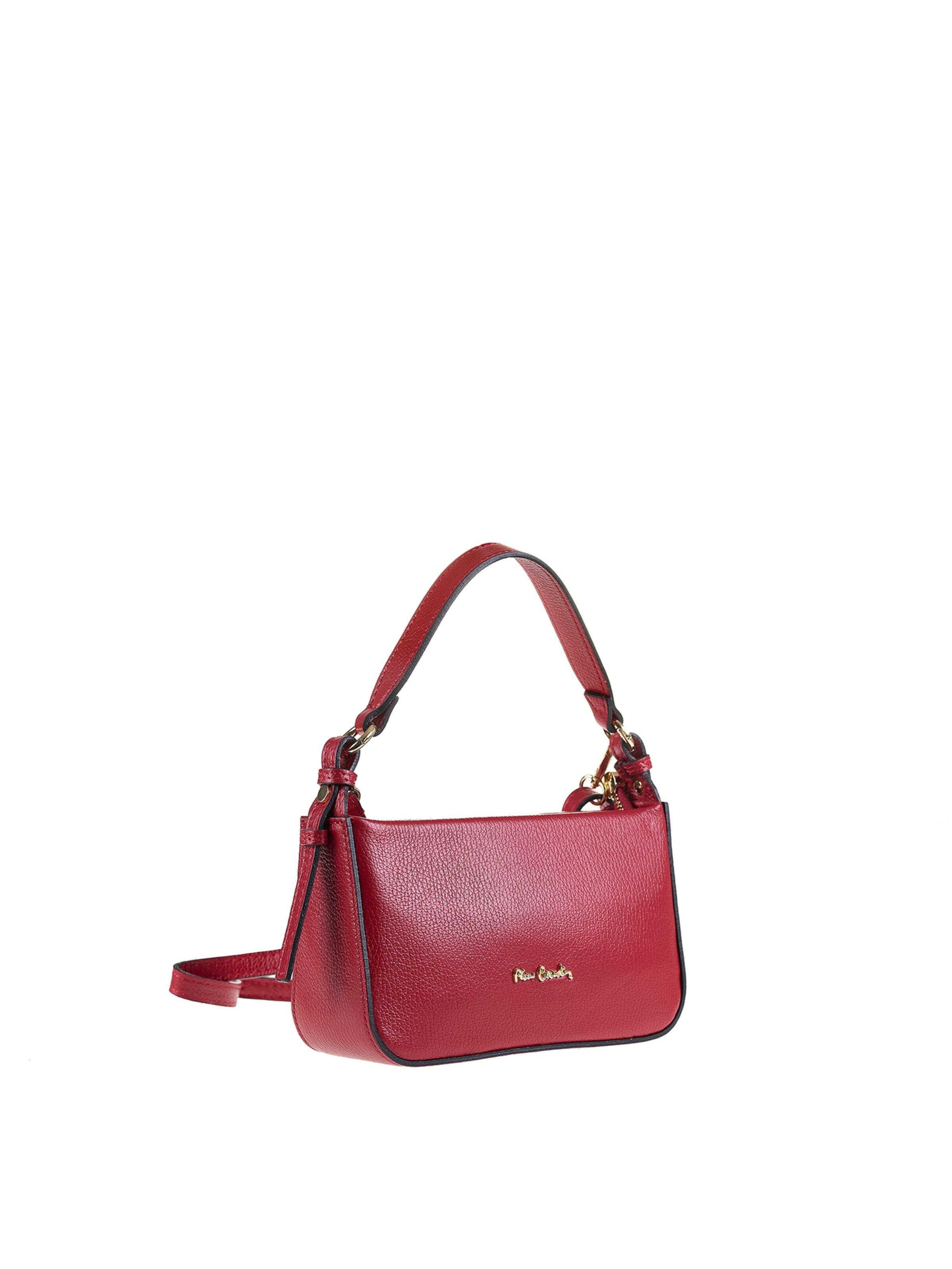 Borsa a spalla di PIERRE CARDIN in rosso: frontale