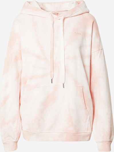 LEVI'S Sweatshirt in pfirsich / weiß, Produktansicht