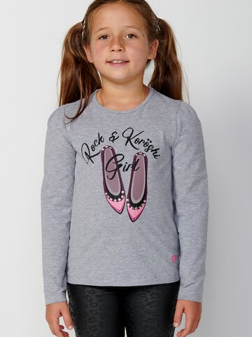 KOROSHI Shirt in Grey: front