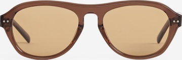 L'Arte Milano Sunglasses in Brown: front