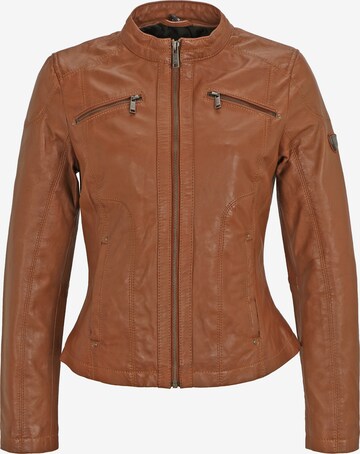 H.I.S Between-Season Jacket in Brown: front