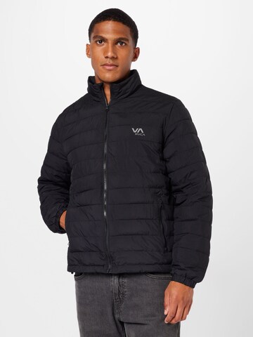 Veste fonctionnelle 'PACKABLE' RVCA en noir : devant