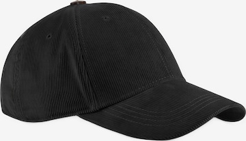 Lou-i Cap 'Cord Basecap aus Bio-Baumwolle' in Black: front