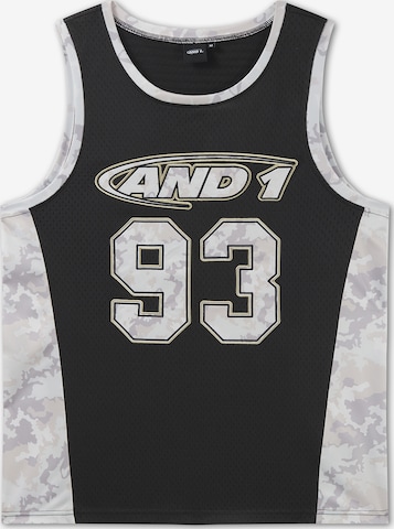 AND1 Toppi '93 Airtex' värissä musta: etupuoli