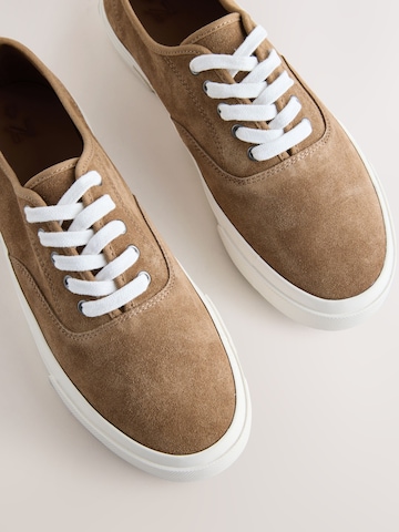 Sneaker bassa 'N. Premium' di Next in marrone