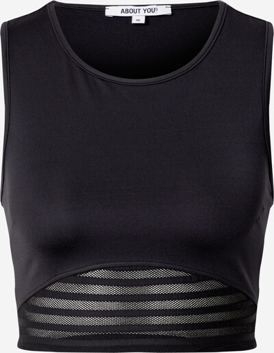 ABOUT YOU Sportski top 'Phoenix' u crna, Pregled proizvoda
