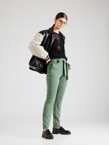 VERO MODA Tapered Broek in Groen