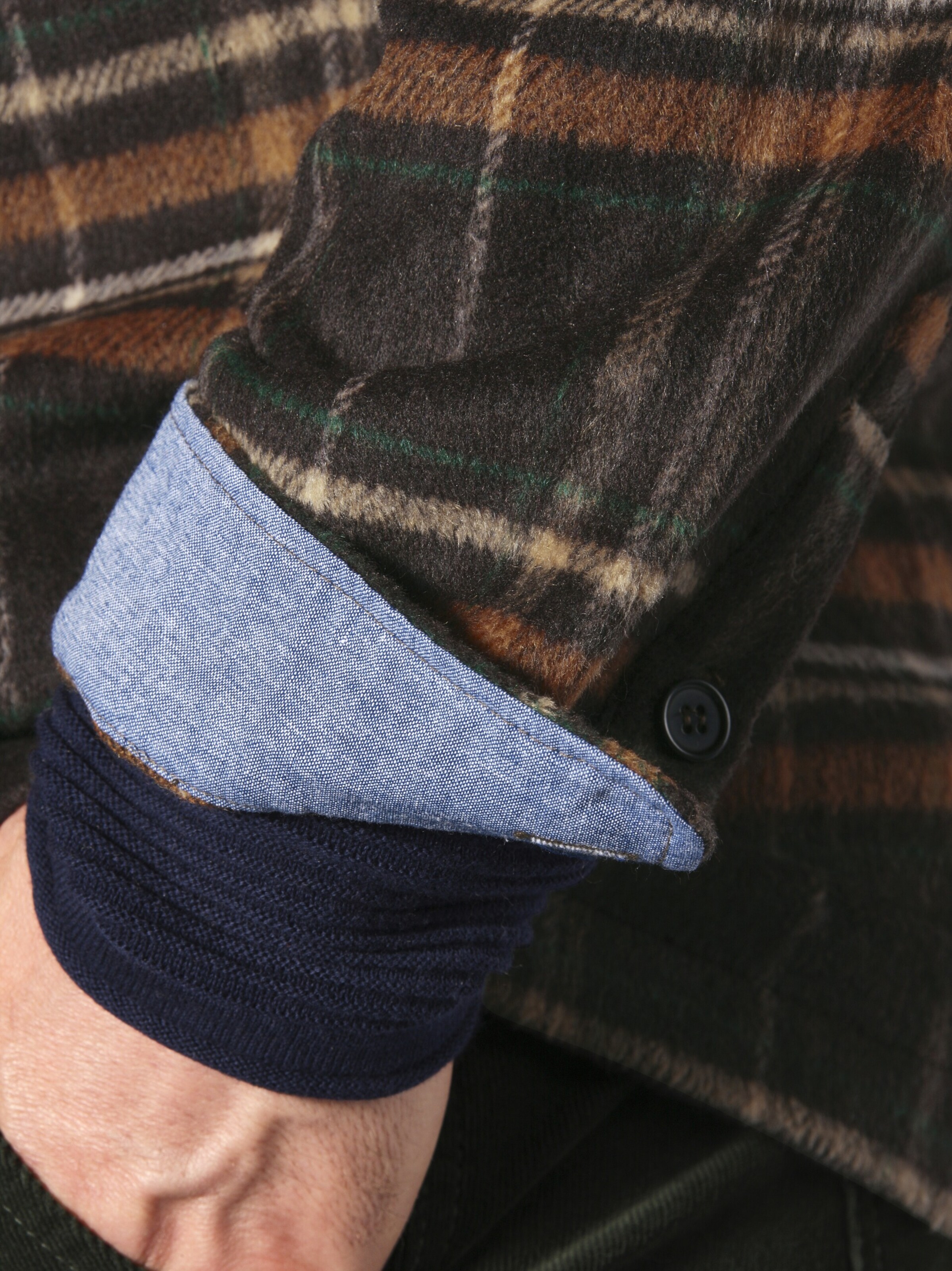 Jan Vanderstorm Jacke 'Faape' in Blau