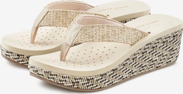 VENICE BEACH Pantolette in Beige