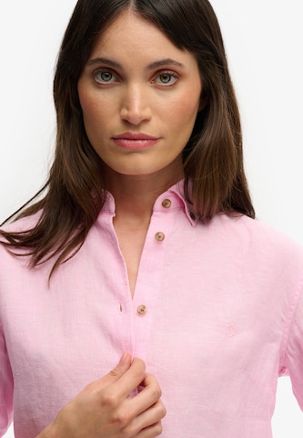 Chemisier Superdry & Co en rose