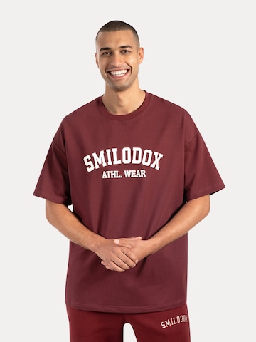 Smilodox Shirt 'Kayson' in Red: front