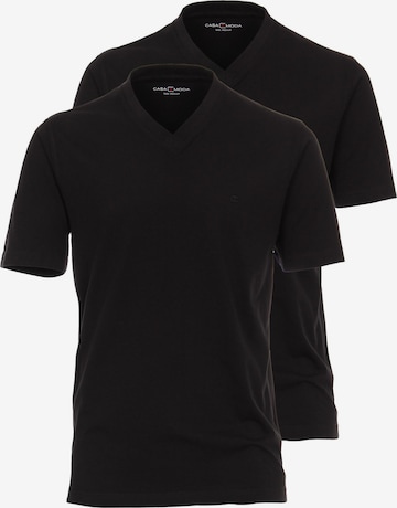 CASAMODA Shirt 'Basic' in Black: front