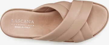 LASCANA Pantoletter i beige