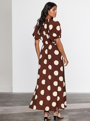 Next - Vestido en marrón