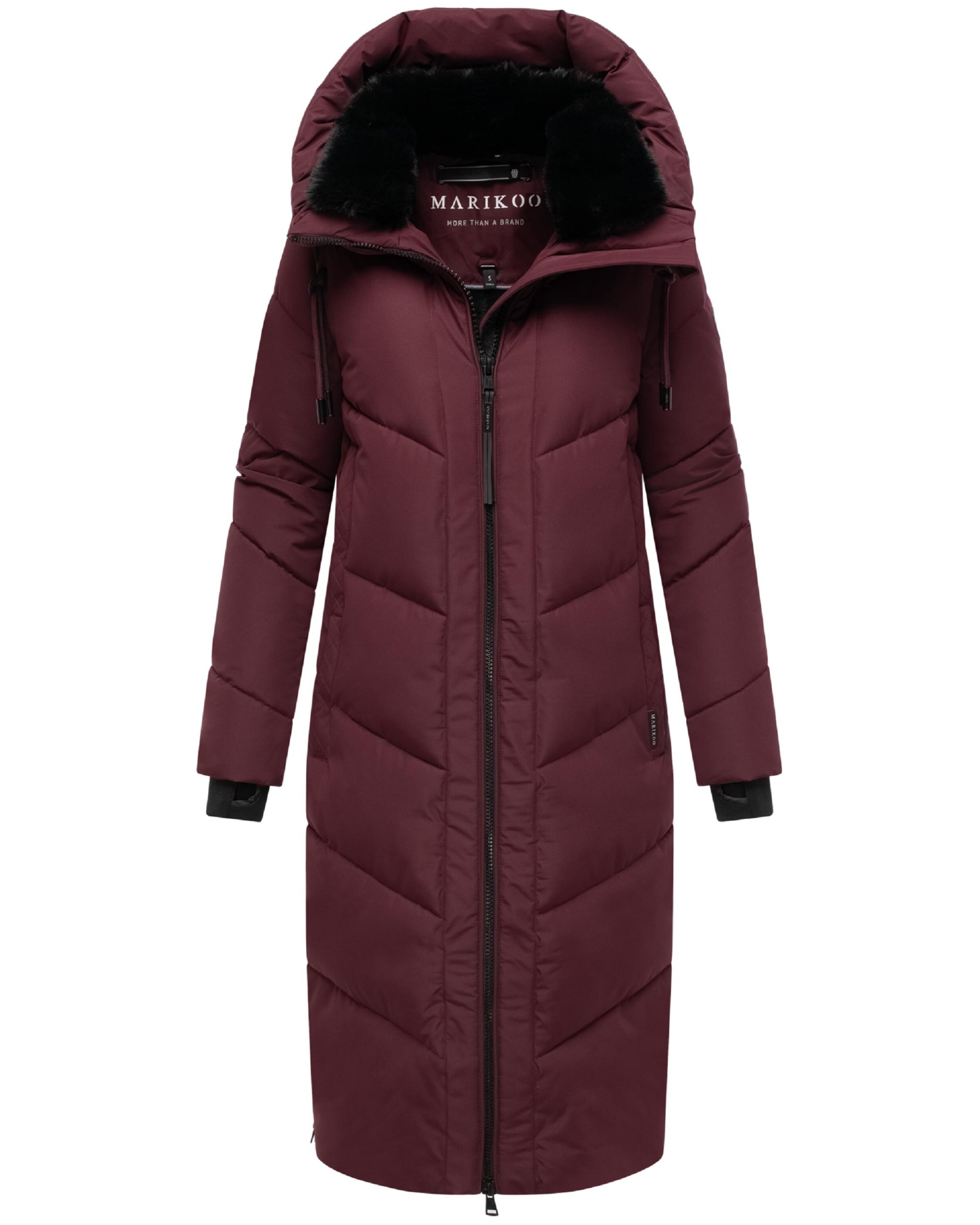 MARIKOO Зимнее пальто 'Nadaree XVI' в Красный