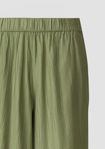 s.Oliver Wide leg Broek in Groen