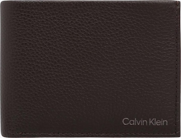 Calvin Klein Geldbörse in Braun: predná strana