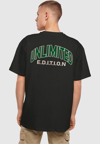 Merchcode T-Shirt 'Unlimited Edition' in Schwarz