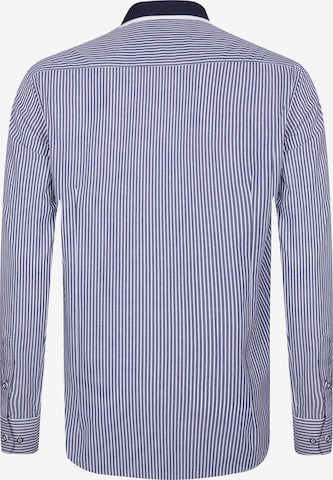 DENIM CULTURE Regular fit Button Up Shirt 'Rinaldo' in Blue