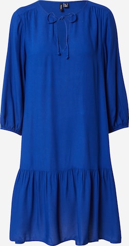 VERO MODA Jurk 'DANNI' in Blauw: voorkant