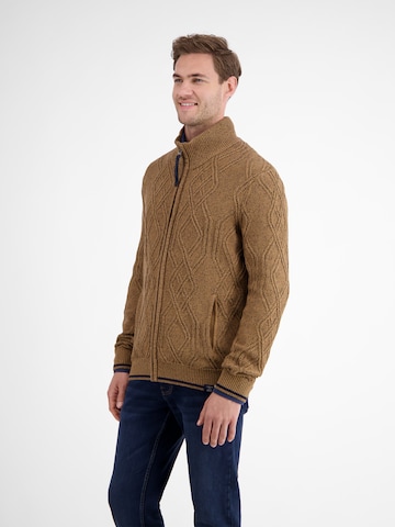 LERROS Knit cardigan in Brown