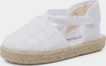 Pisamonas Sandals in White: front