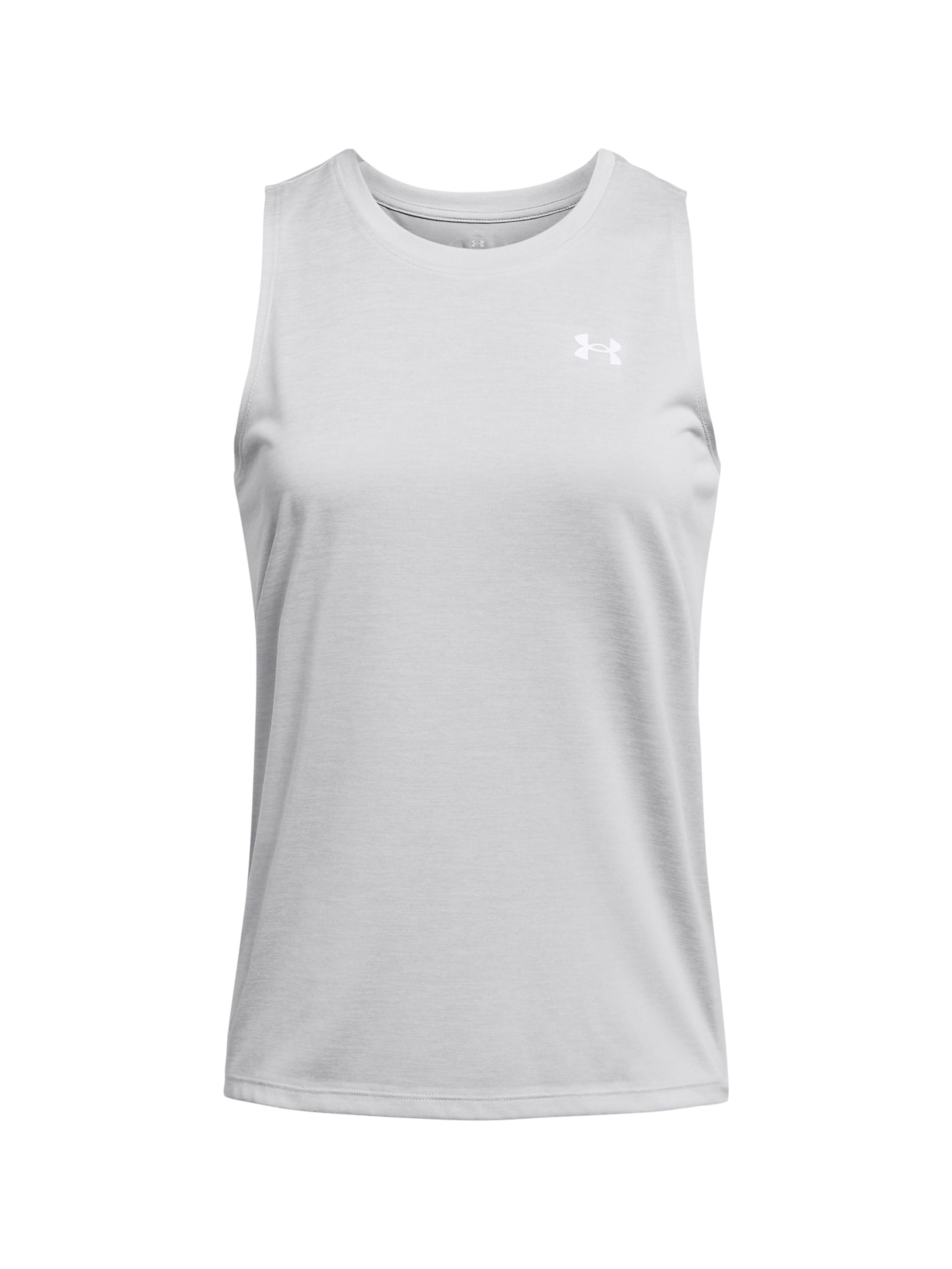 UNDER ARMOUR - Top deportivo 'Twist' en gris: frente