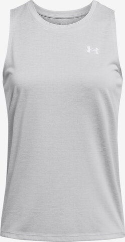 UNDER ARMOUR Sports Top in Grey: front