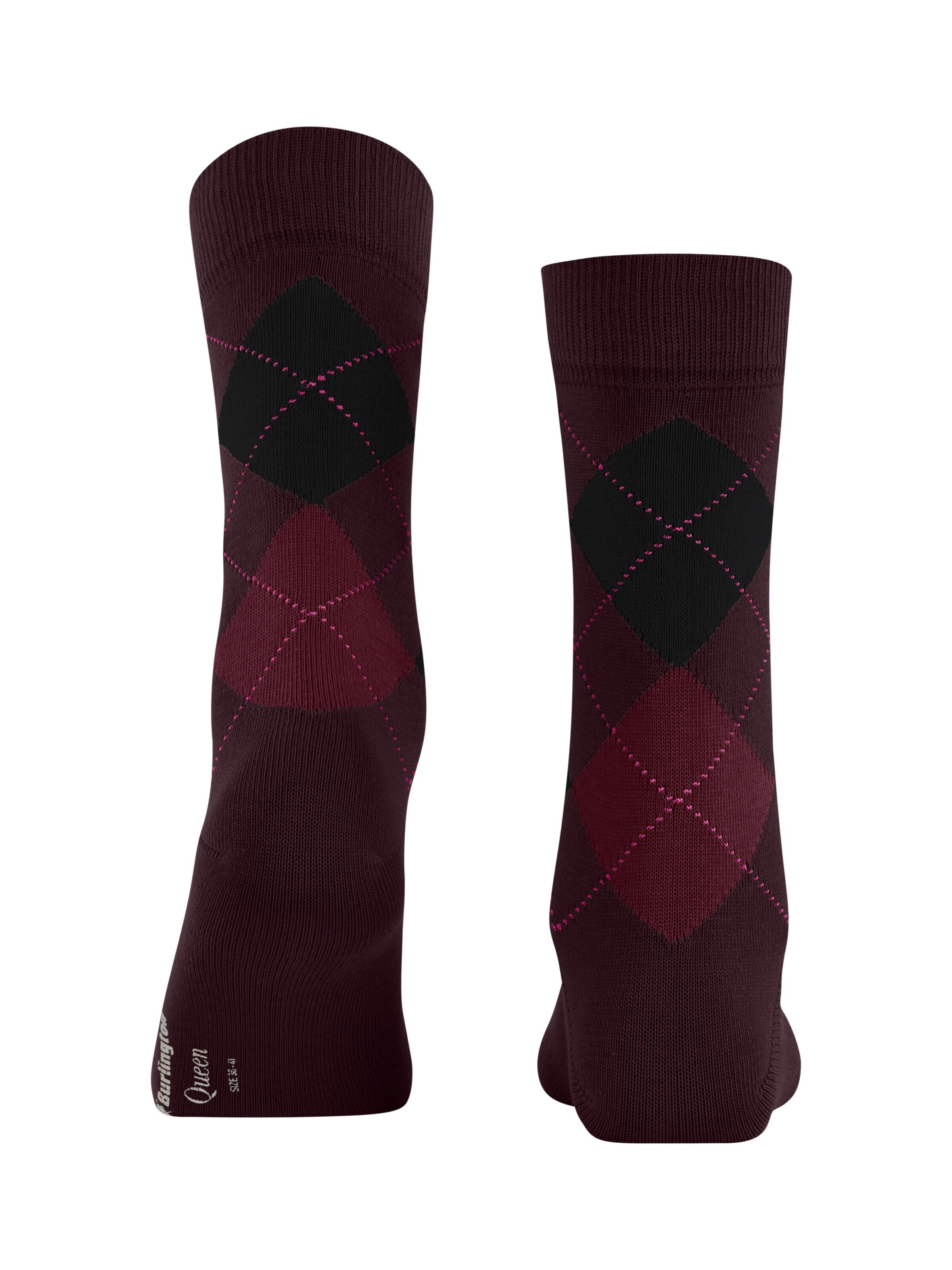 BURLINGTON Socks 'Queen' in Red