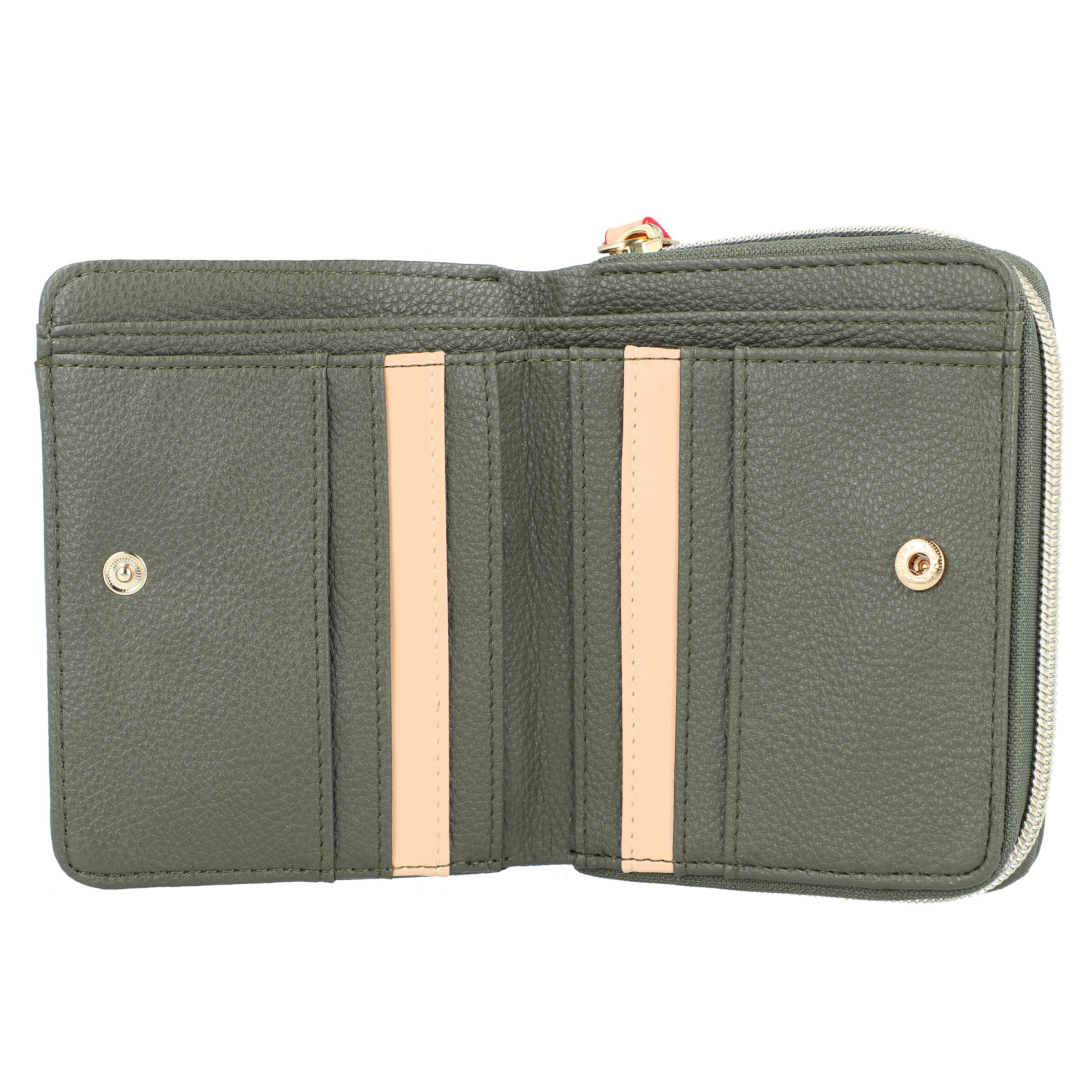 Portamonete 'Ella' di bugatti in verde