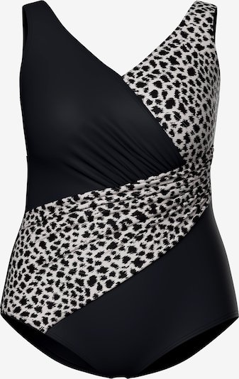Ulla Popken Swimsuit in M in Black / White, Item view