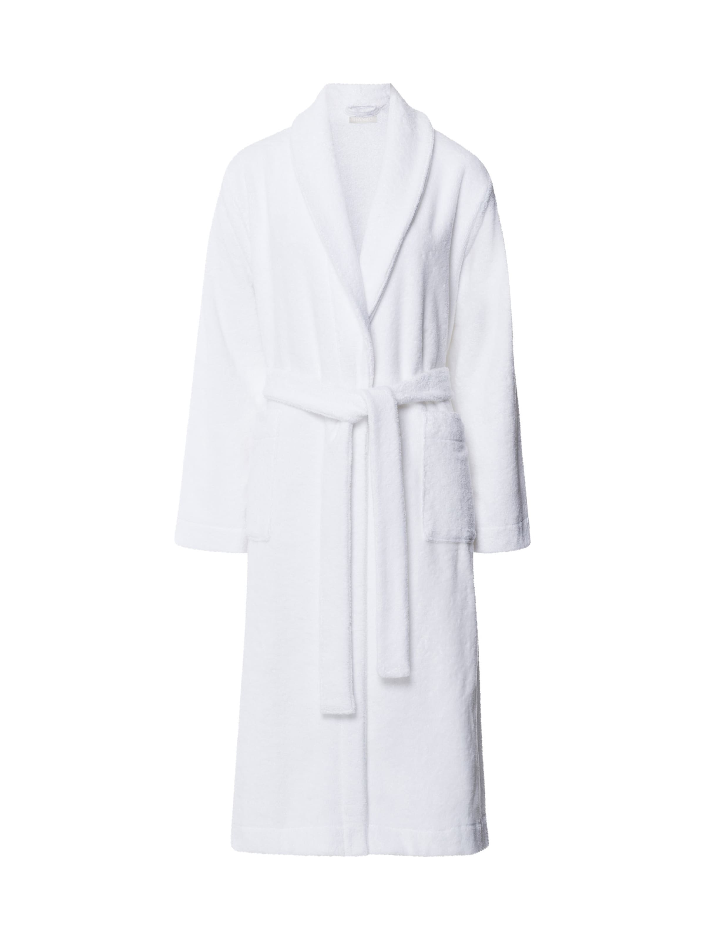 Peignoir court ' Robe Selection ' Hanro en blanc : devant