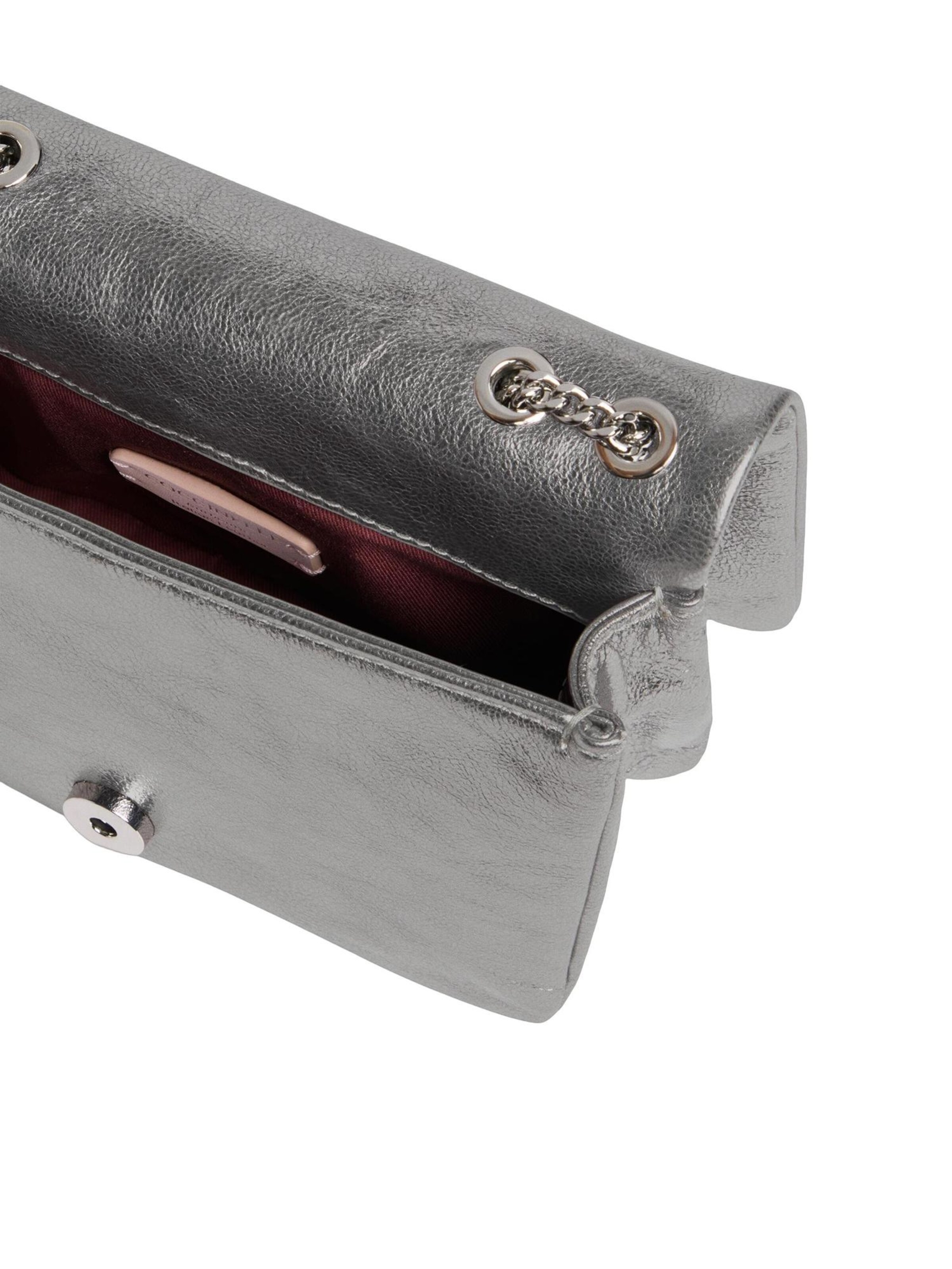 Coccinelle Handbag 'Coccinelle Dulse' in Silver