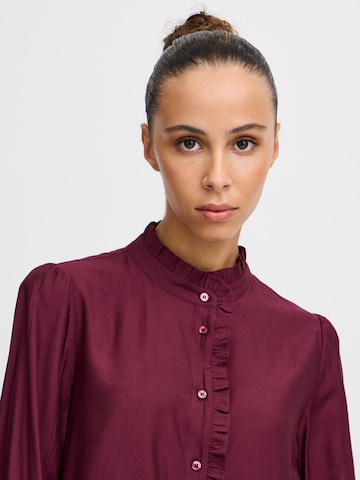 Camicia da donna 'KARLANI' di ICHI in rosso