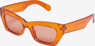 Urban Classics Lunettes de soleil en marron / orange / argent, Vue avec produit