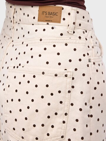 Loosefit Jean 'POLKA BERMUDA SHORT' IT'S BASIC en beige