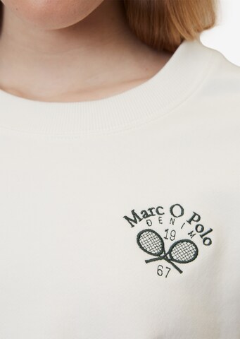 Sweat-shirt Marc O'Polo DENIM en blanc