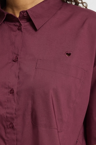 ICHI Blouse 'IHLelaya' in Rood